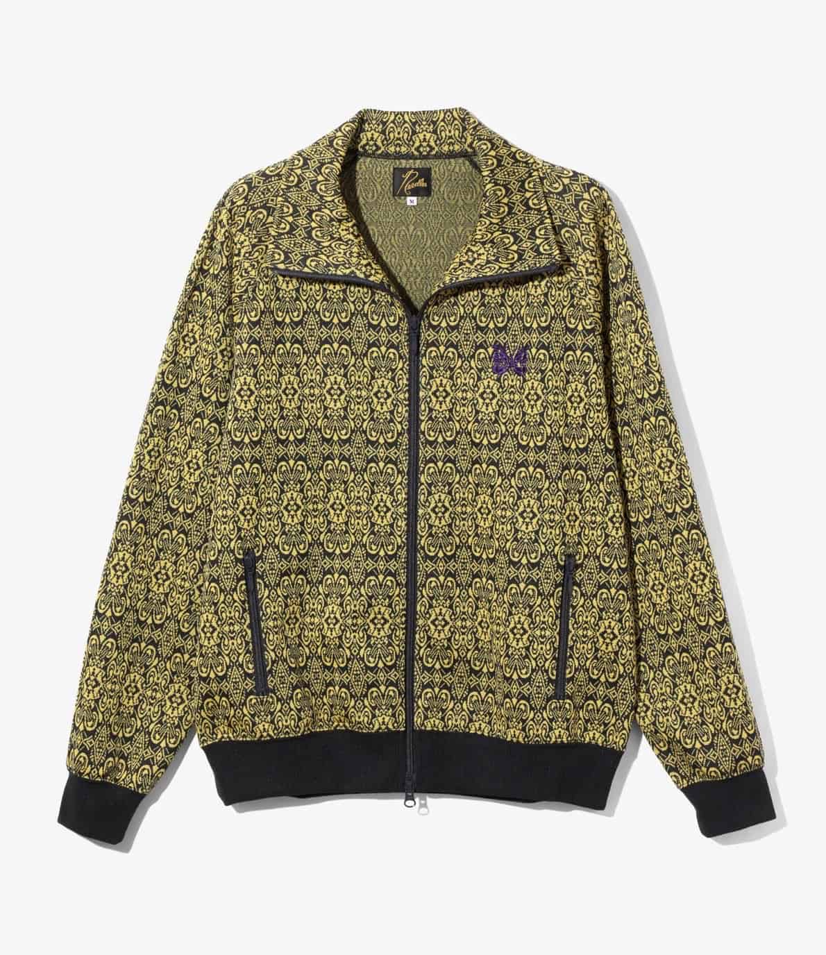 Needles/ニードルズ Track Jacket - Poly Jacquard 25AW(M YELLOW