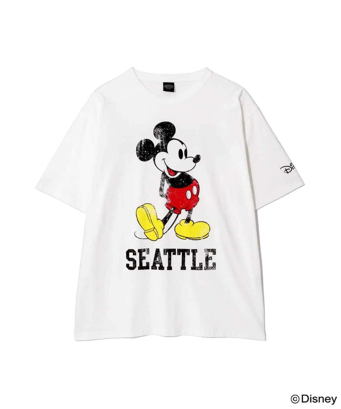 マナミッキー MANASTASH/マナスタッシュ/MICKEY TEE SEATTLE ミッキー Tシャツ