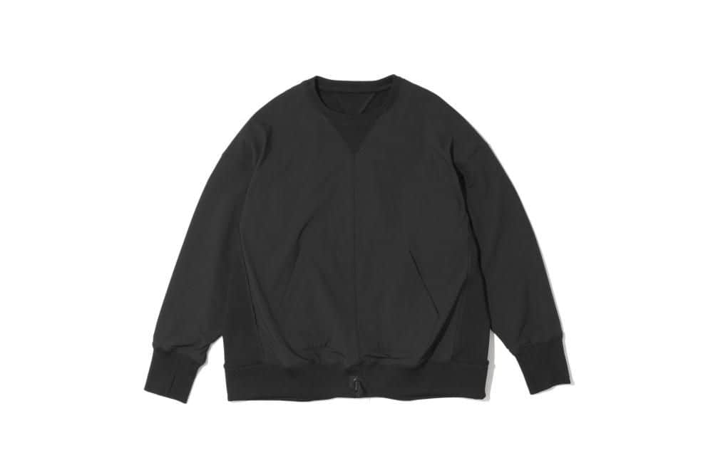 CMF OUTDOOR GARMENT/シーエムエフアウトドアガーメント/DIVIDED SWEAT　25AW BLACK M