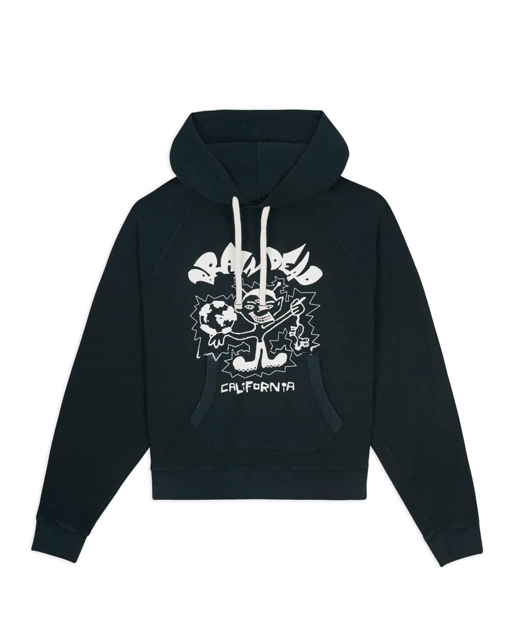 BRAIN DEAD/ブレインデッド/GLOBAL SHOCK HOODIE GREEN M