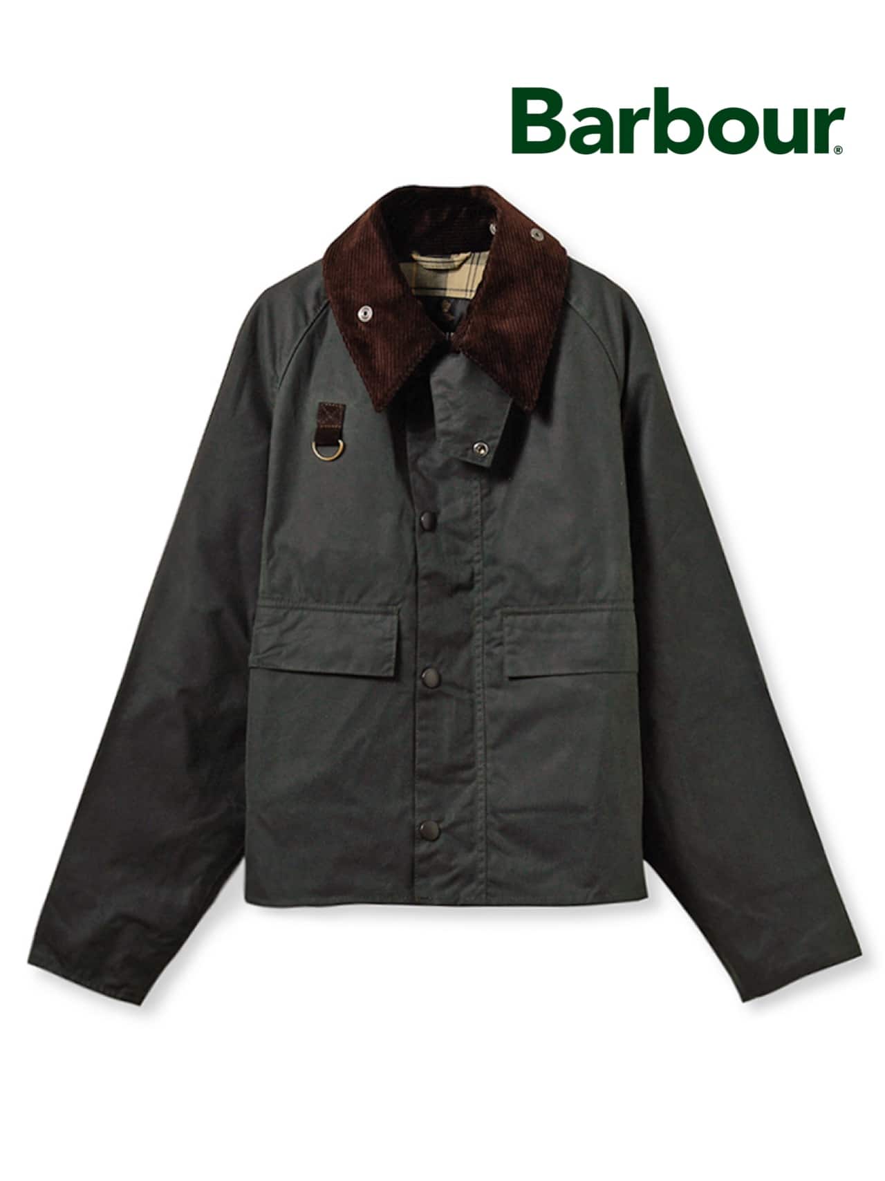 Barbour/バブアー　【SPEY / スペイ】ワックス ショート ジャケット　252MWX1212 SAGE XS