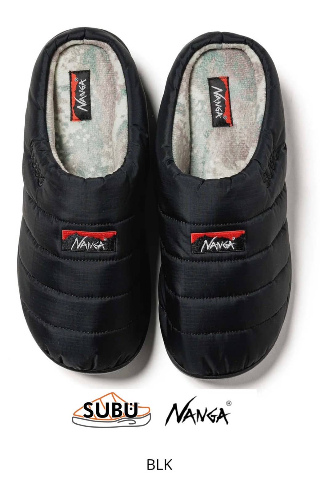 SUBU x NANGA　AURORA TEX WINTER SANDAL　ウィンターサンダル　ブラック BLACK 0
