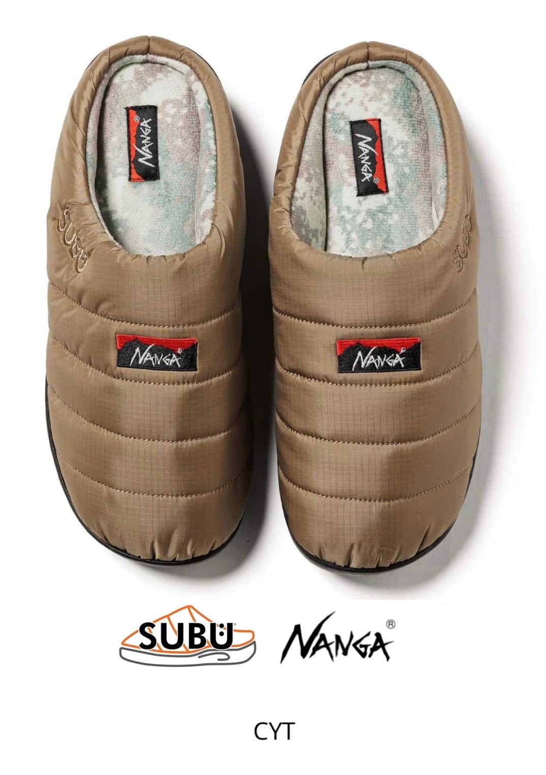 SUBU x NANGA　AURORA TEX WINTER SANDAL　ウィンターサンダル　CYT CYT 0