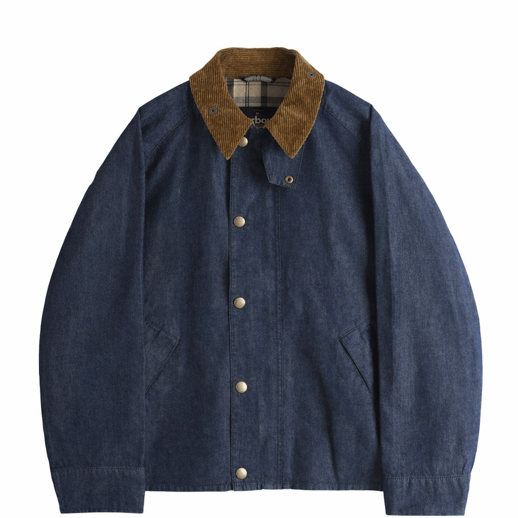 Barbour/バブアーTRANSPORT DENIM CASUAL JACKET/トランスポート　デニムカジュアルジャケット INDIGO 36
