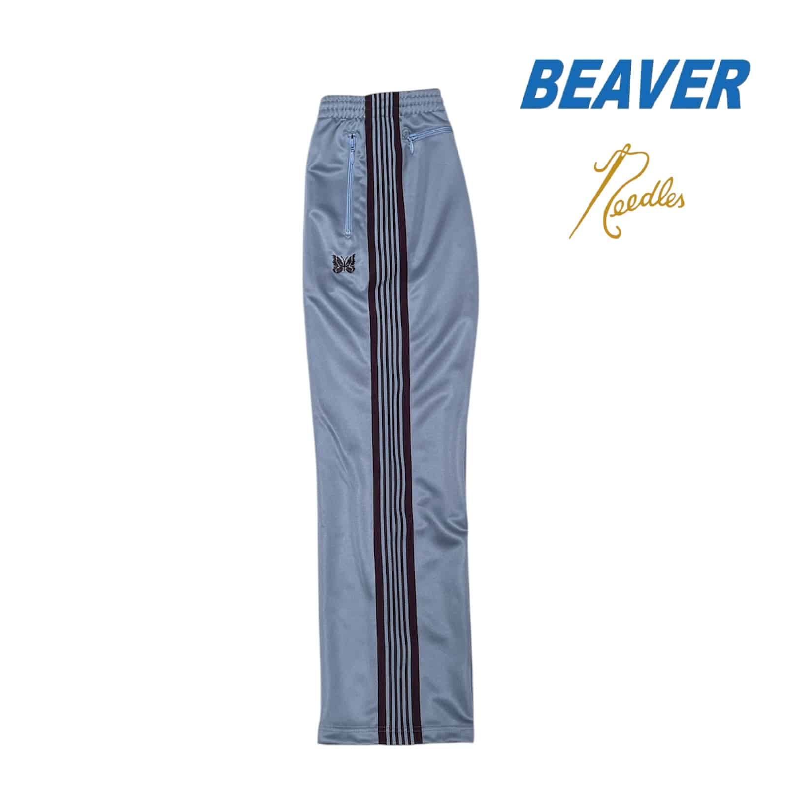 Needles/ニードルズ BEAVER別注Track Pant - Poly Smooth -SAX -26ss SAX S