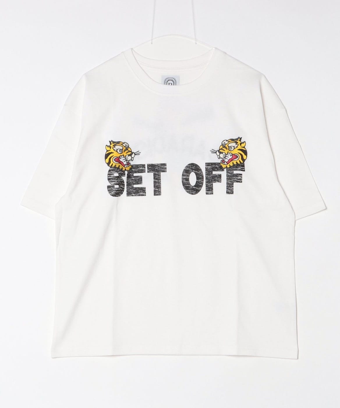 B omnivore/ビーオムニボー/TIGER TEE WHITE M