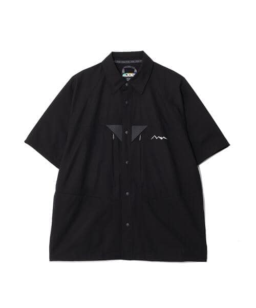 MANASTASH/マナスタッシュ/RIVER SHIRTS シャツ BLACK S