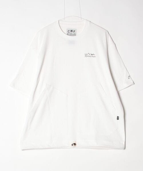 MANASTASH×CMF OUTDOOR GARMENT/マナスタッシュｘシーエムエフアウトドアガーメント/2 POCKET SLOW DRY TEE　Tシャツ キナリ M