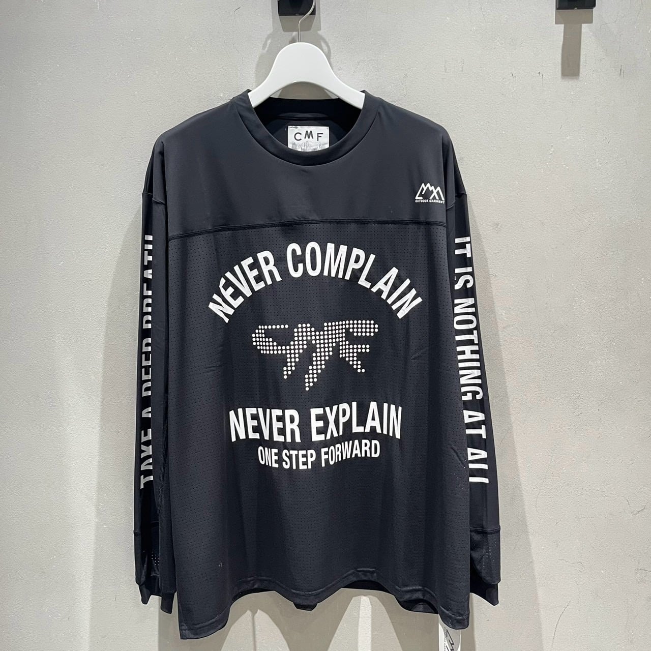 CMF OUTDOOR GARMENT/シーエムエフアウトドアガーメント/BMX TEE CMF2602-C11 BLACK M