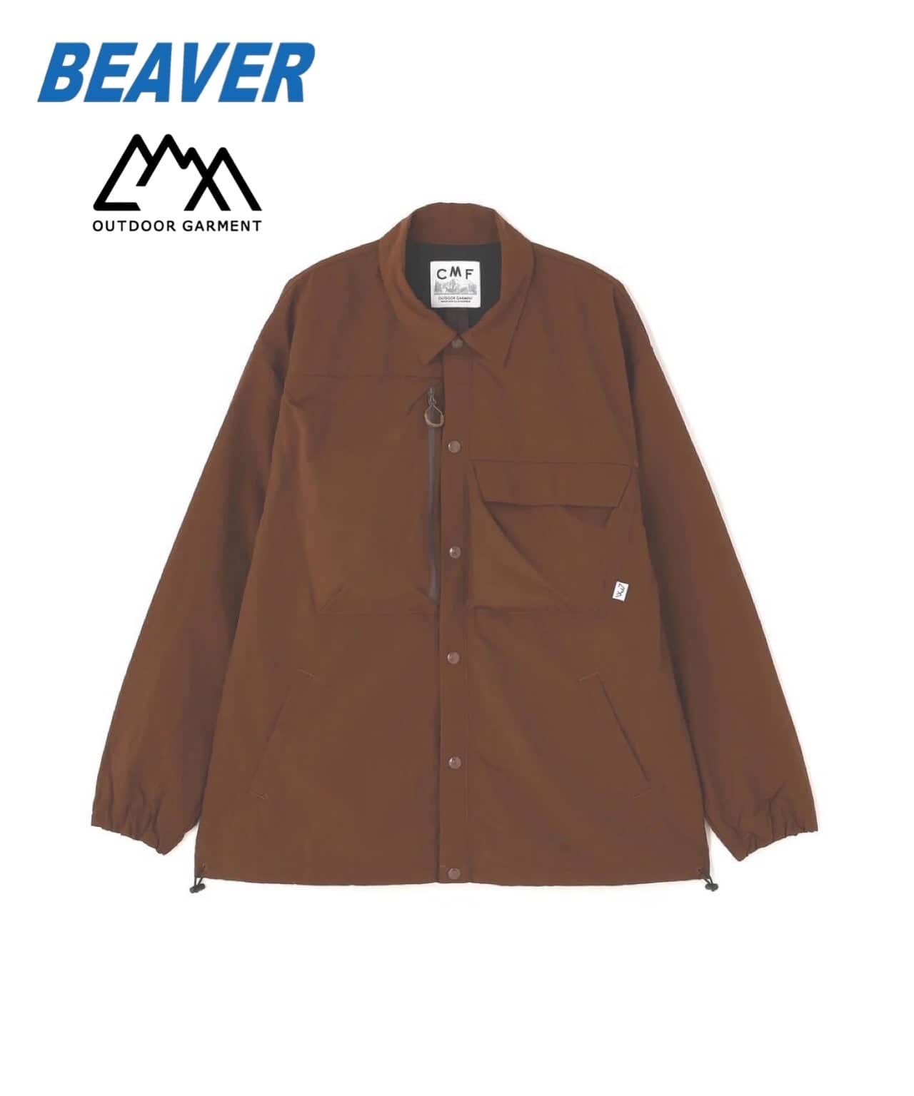 CMF OUTDDOR GARMENT/シーエムエフアウトドアガーメント BEAVER別注GW COACH JACKET　-BROWN- BROWN M