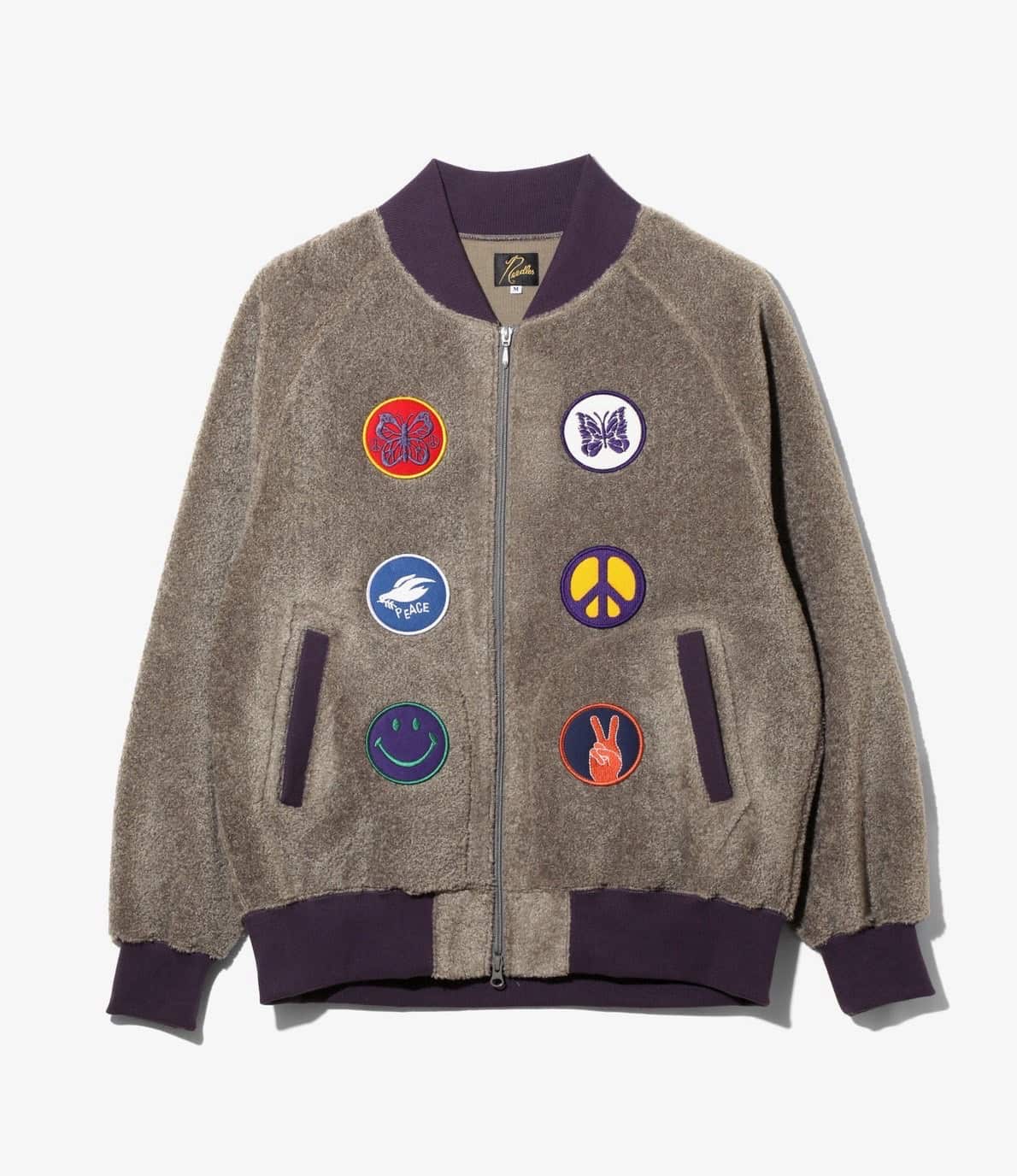 NEEDLES/ニードルズ/SOUVENIR JACKET - KNIT PILE スーベニアジャケット　26AW TAUPE S