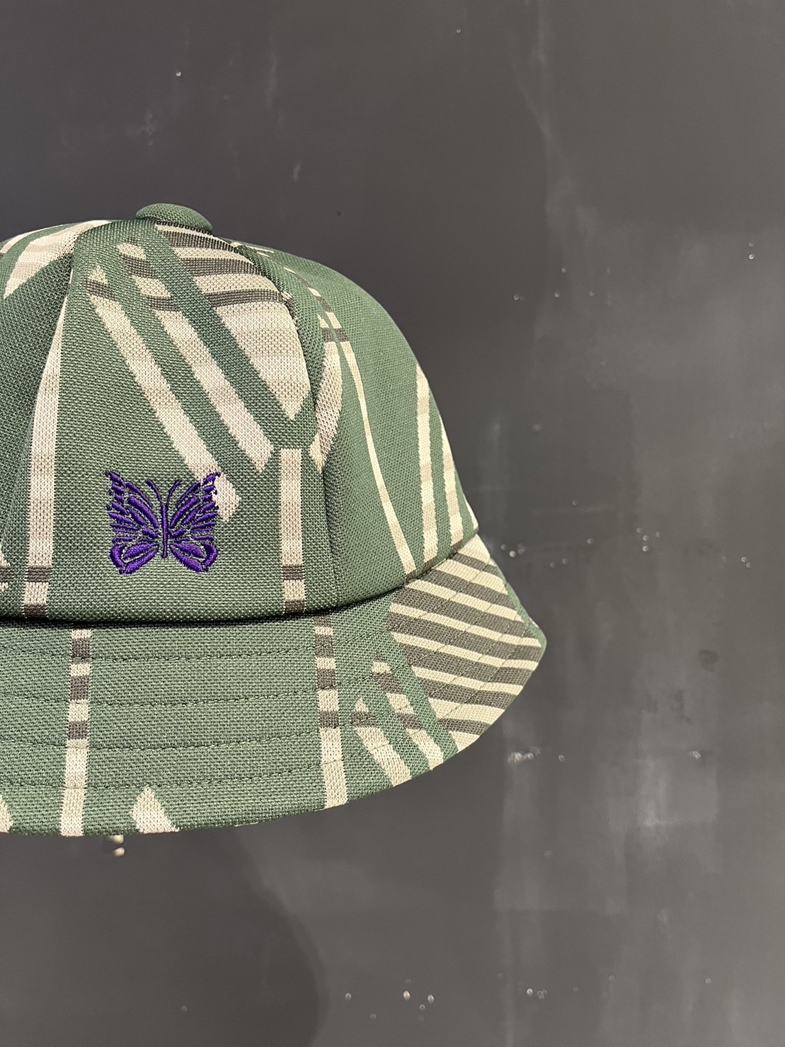 Needles Bermuda Hat - Poly Jq.(M GREEN)｜ ビーバー｜名古屋PARCO