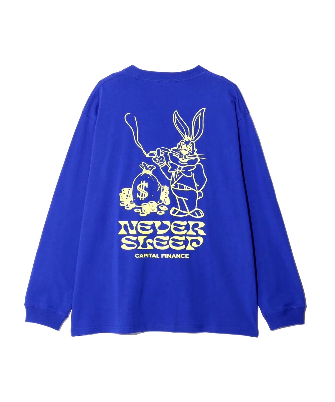MANASTASH/マナスタッシュ/CiTee L/S RABBIT BLUE M