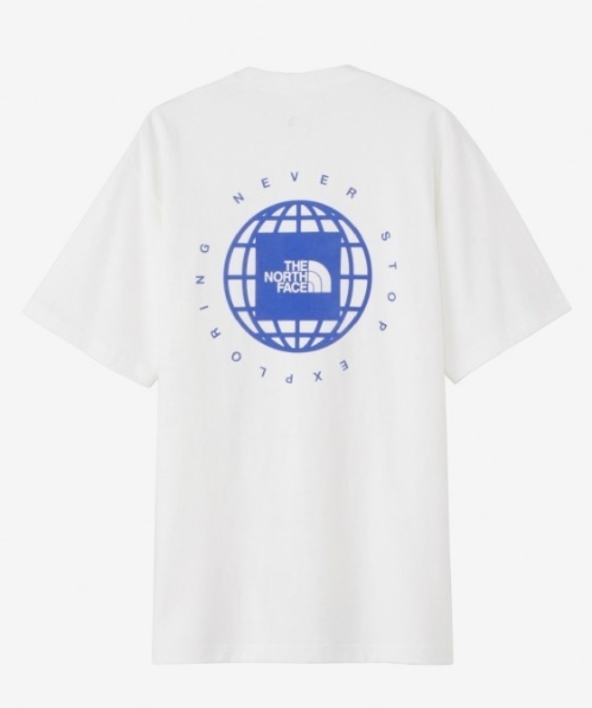 THE NORTH FACE /ザ ノースフェイス/S/S GEO Square Logo Tee WHITE M