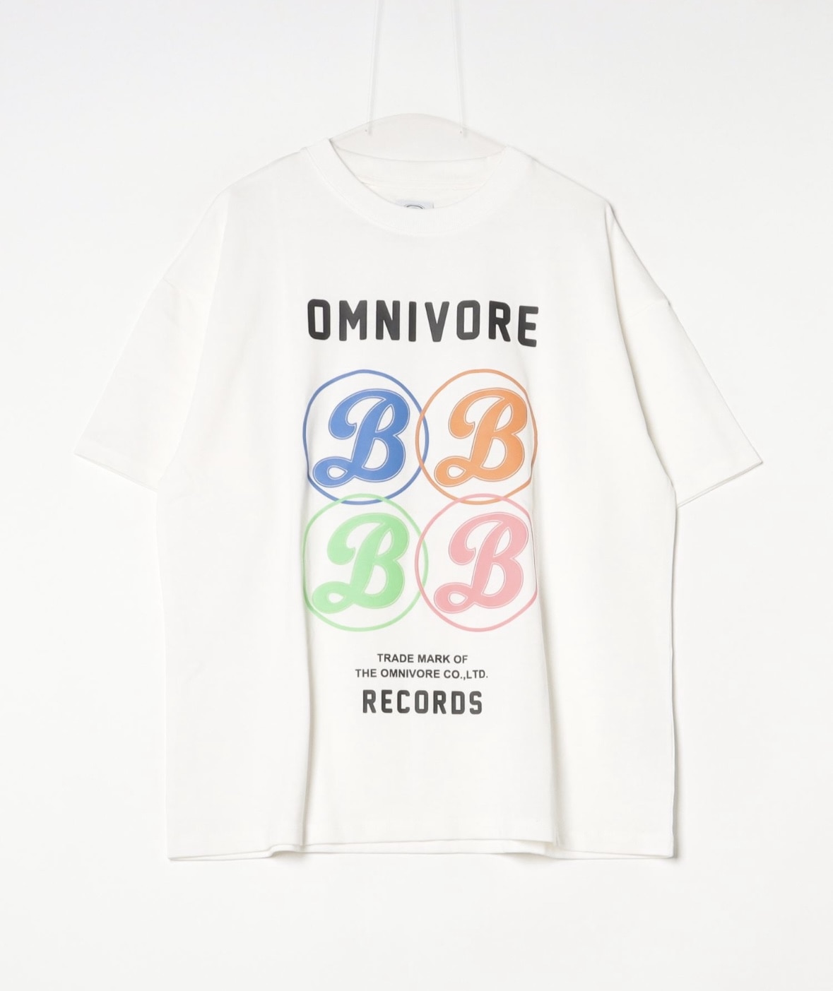 B omnivore/ビーオムニボー/BO/RECORD SST WHITE M