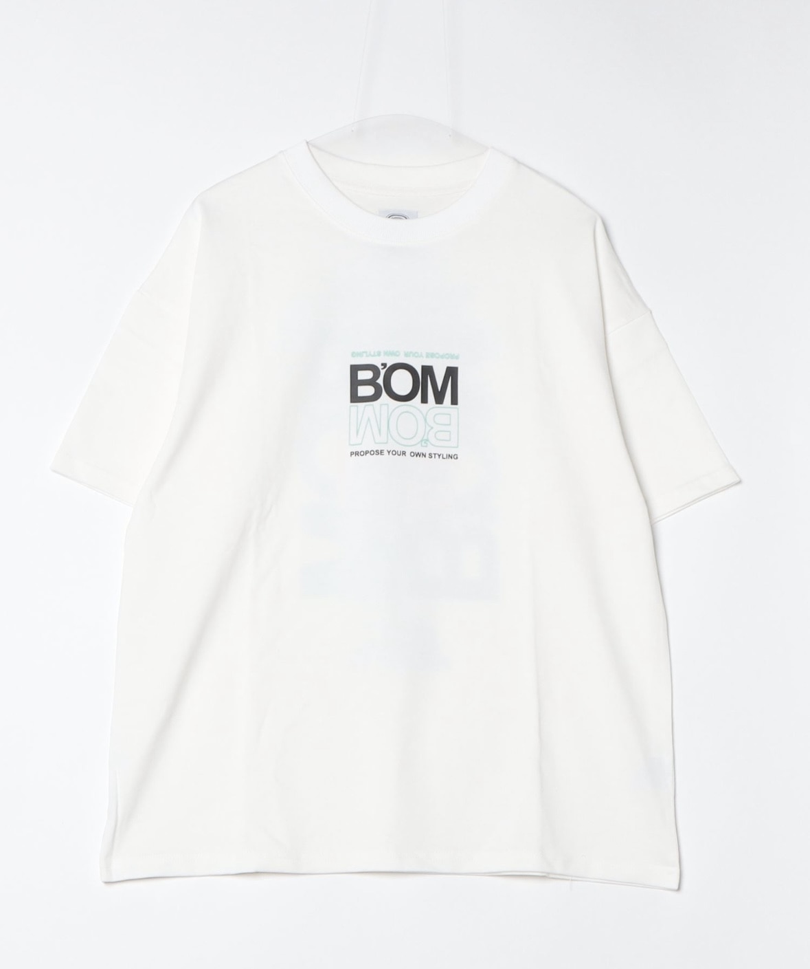 B omnivore/ビーオムニボー/OMNIVORE S/S TEE WHITE M