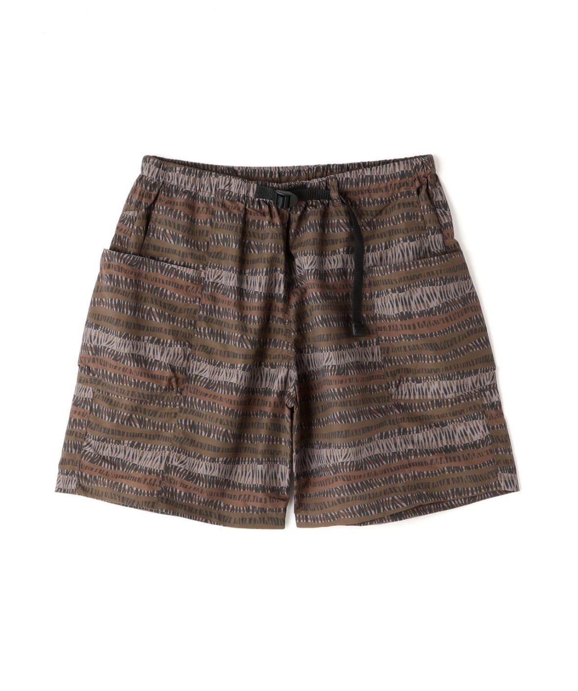 Jagged Edge Mountain Gear/ジャギッドエッジマウンテンギア/別注CAMOUFLAGE PRINTED SHORTS BROWN M