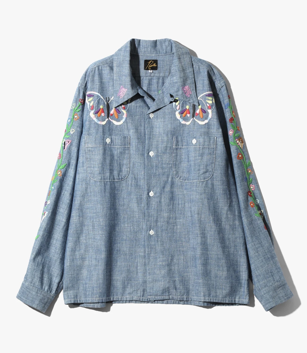 Needles/ニードルズ/ONE-UP SHIRT - COTTON CHAMBRAY / INDIA Needles/ニードルズ/ONE-UP SHIRT - COTTON CHAMBRAY / INDIA