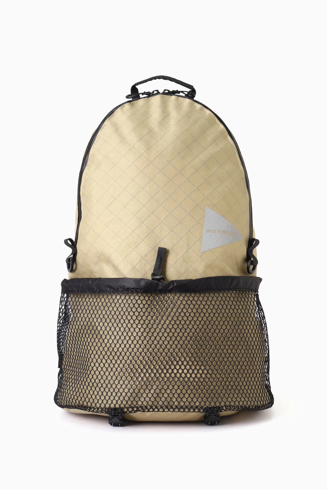 and wander/アンドワンダー/ECOPAK 20Lbackpack BEIGE FREE/20L