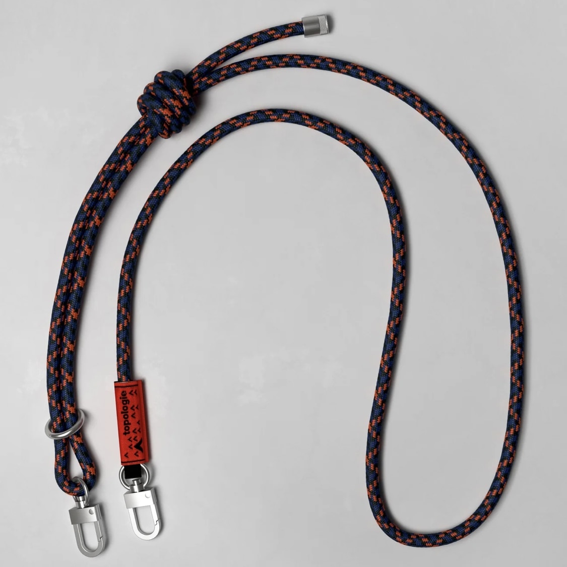 Topologie/トポロジー/Topologie Wares Strap 8.0mm Rope Strap【ストラップ単体】 ORANGE NAVY FREE