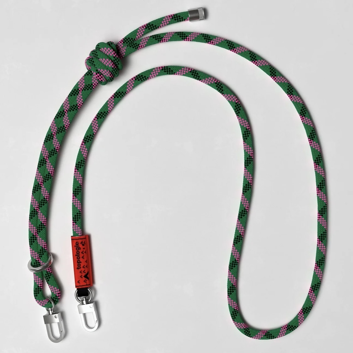 Topologie/トポロジー/Topologie Wares Strap 8.0mm Rope Strap【ストラップ単体】 EMERALD PINK FREE