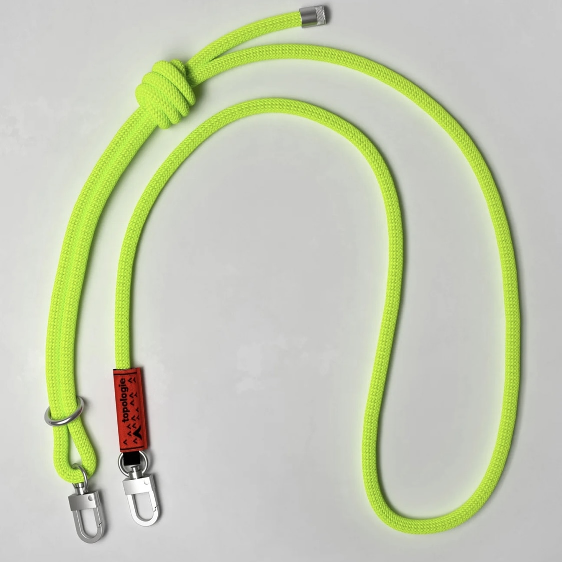 Topologie/トポロジー/Topologie Wares Strap 8.0mm Rope Strap【ストラップ単体】 NEON YELLOW SOLID FREE