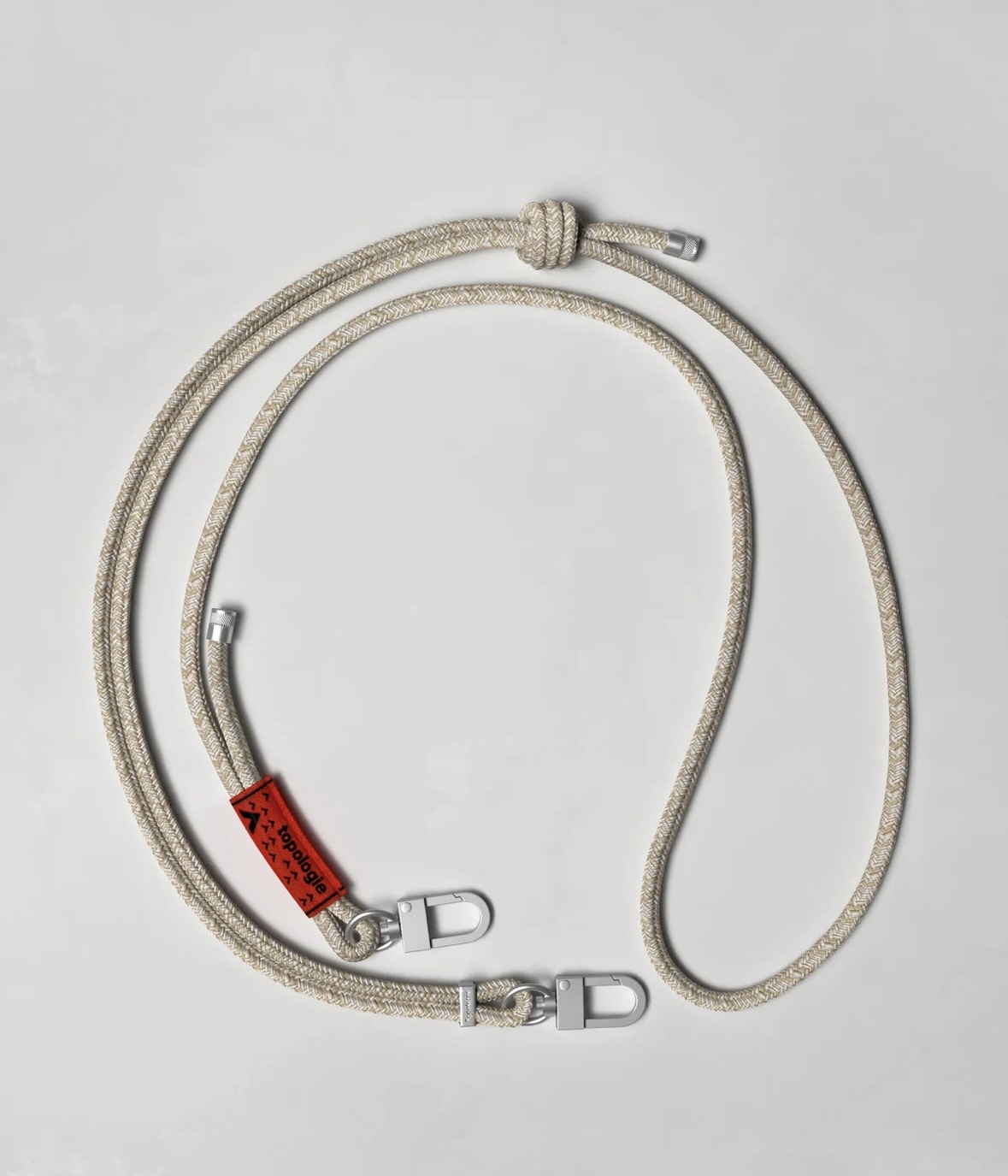 Topologie/トポロジー/Topologie Wares Straps 6.0mm Rope Strap【ストラップ単体】 BEIGE MELANGE FREE