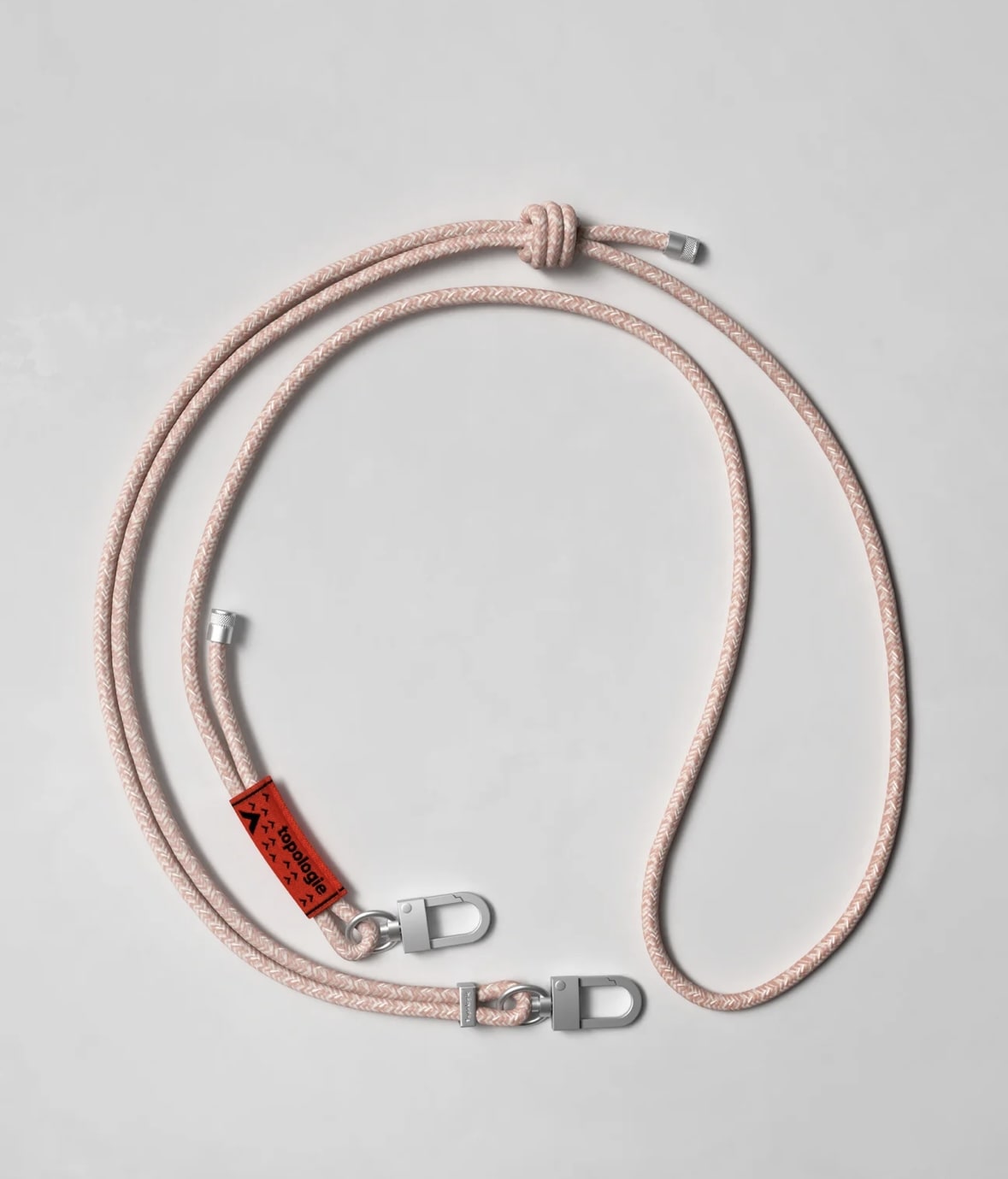 Topologie/トポロジー/Topologie Wares Straps 6.0mm Rope Strap【ストラップ単体】 PEACH MELANGE FREE