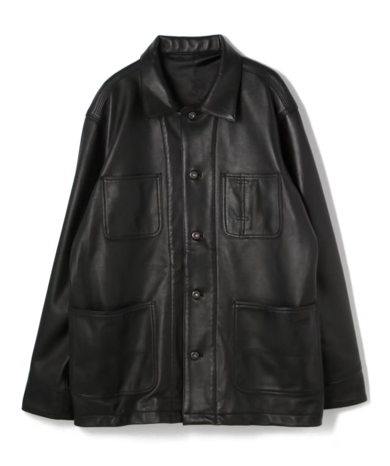 Schott/ショット/LAMB LEATHER COVERALL JACKET BLACK S