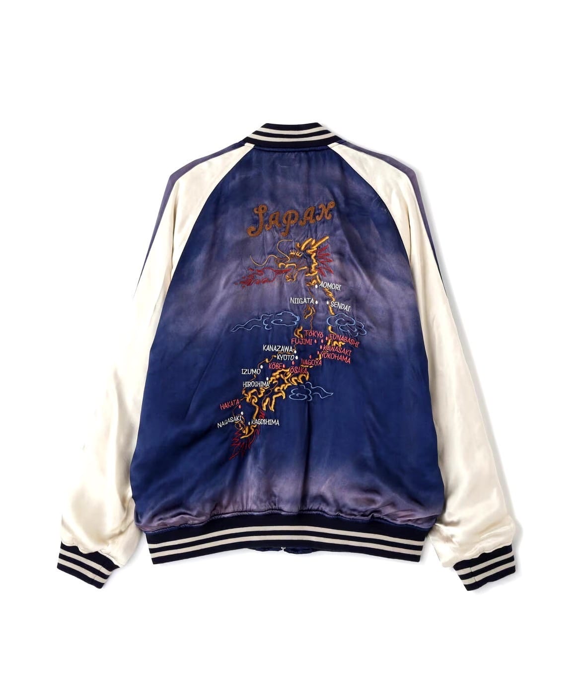 Schott/ショット/RAYON SUKA ASING JACKET(M NAVY)| ビーバー Schott/ショット/RAYON SUKA ASING JACKET(M NAVY)| ビーバー