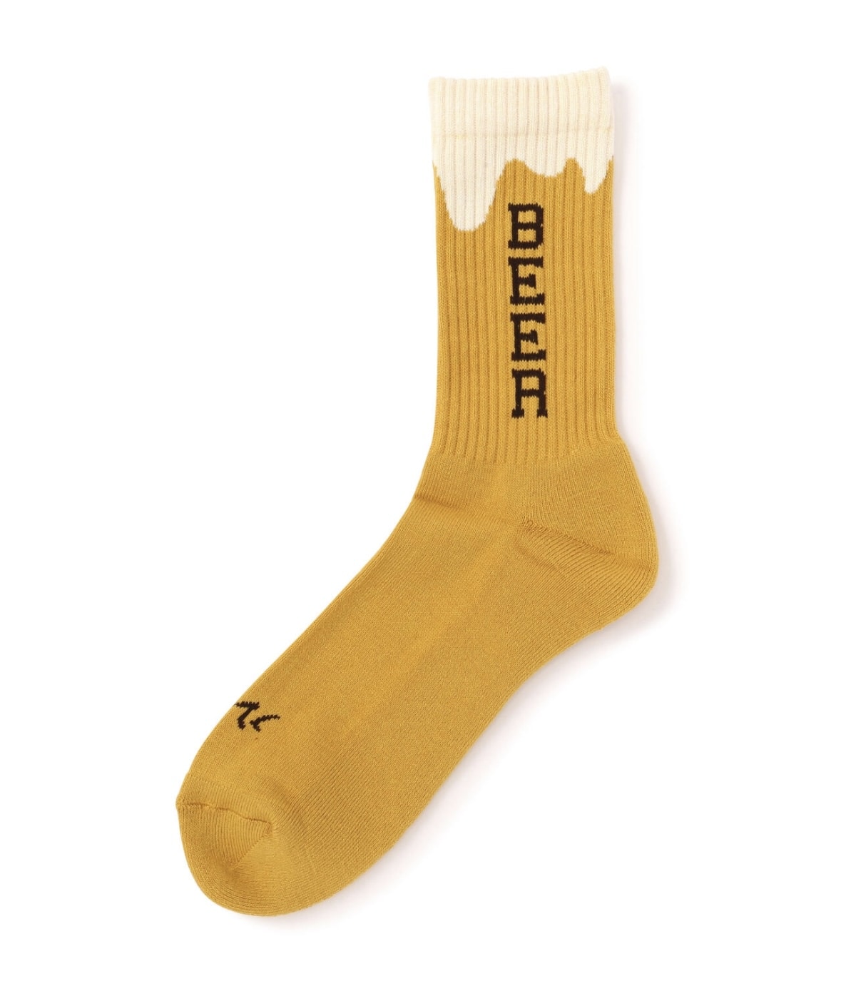 ROSTER SOX/ロスターソックス/BEER SOX YELLOW 1(23cm～25cm)