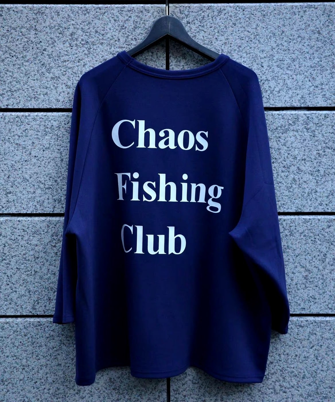 Chaos Fishing Club/カオスフィッシングクラブ/EX LOGO RAGLAN BLUE M