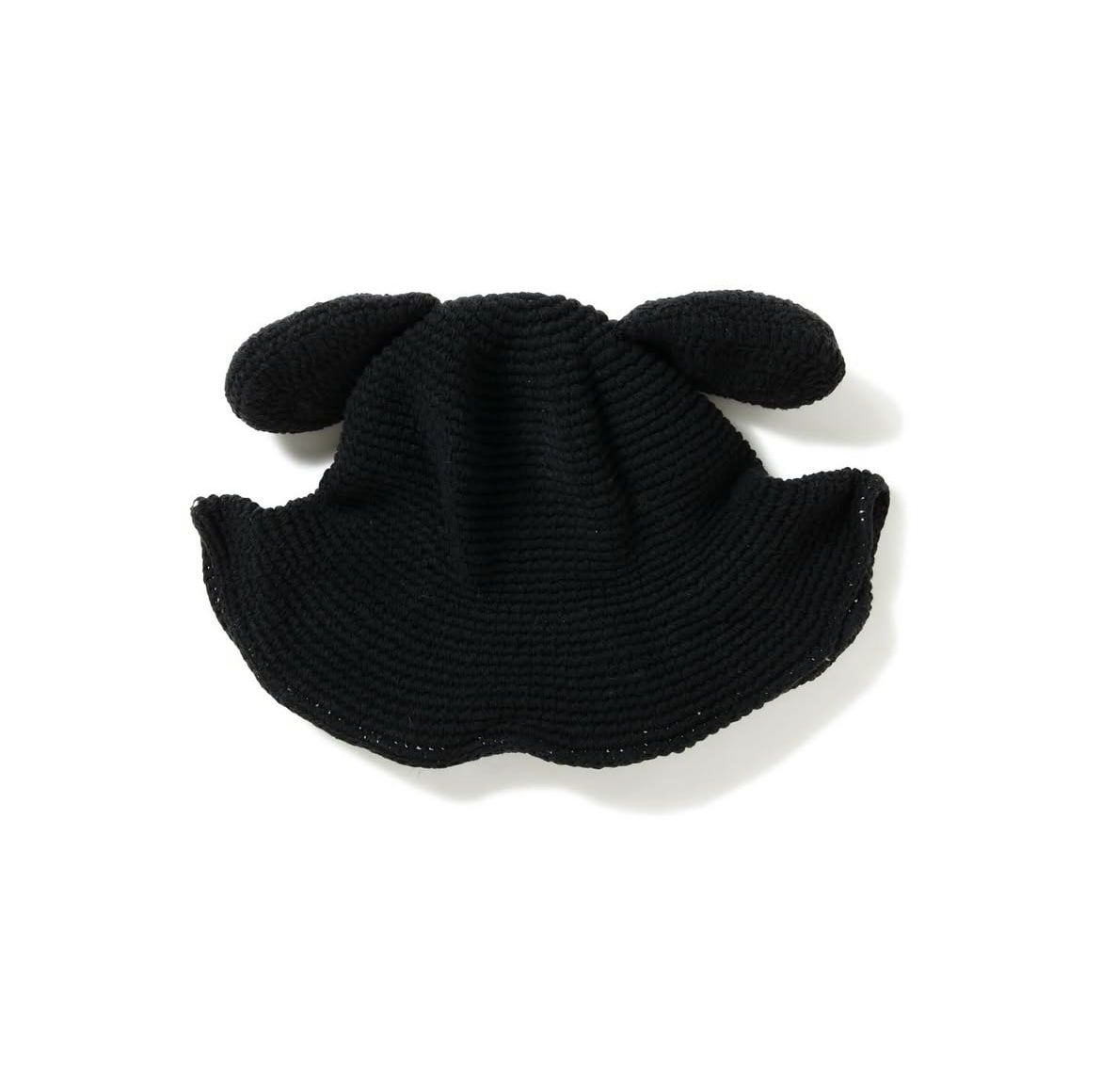 MacMahon Knitting Mills/マクマホンニッティングミルズ/Dog Hat BLACK FREE