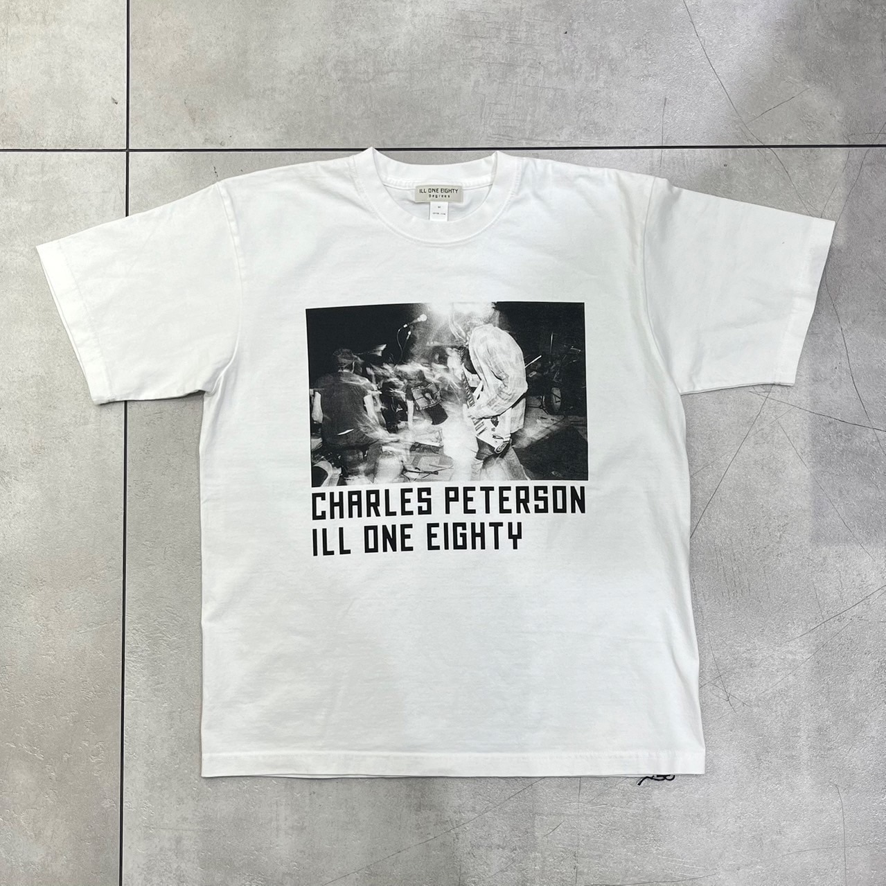 ILL ONE EIGHTY/イルワンエイティー/CHARLES PETERSON S/S TEE (HUB2