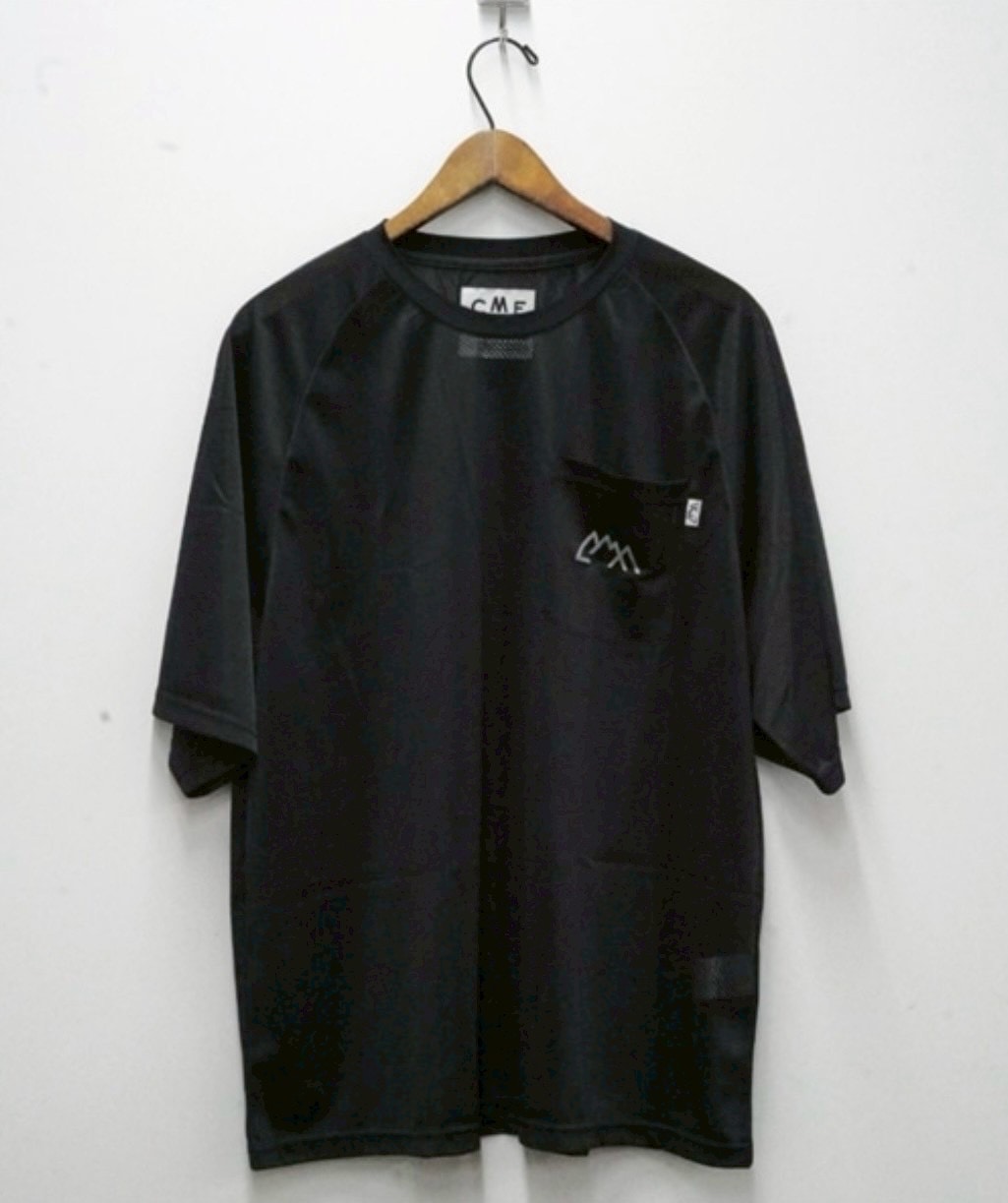 CMF OUTDOOR GARMENT/シーエムエフアウトドアガーメント/別注QUICK DRY MESH TEE S/S BLACK M