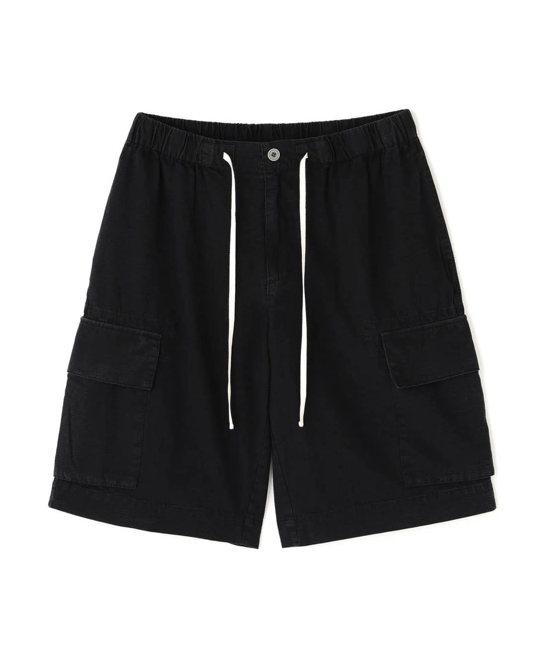 B omnivore/ビーオムニボー/ＲＩＰＳＴＯＰ　ＣＡＲＧＯ　ＳＨＯＲＴＳ　リップストップカーゴショーツ BLACK M