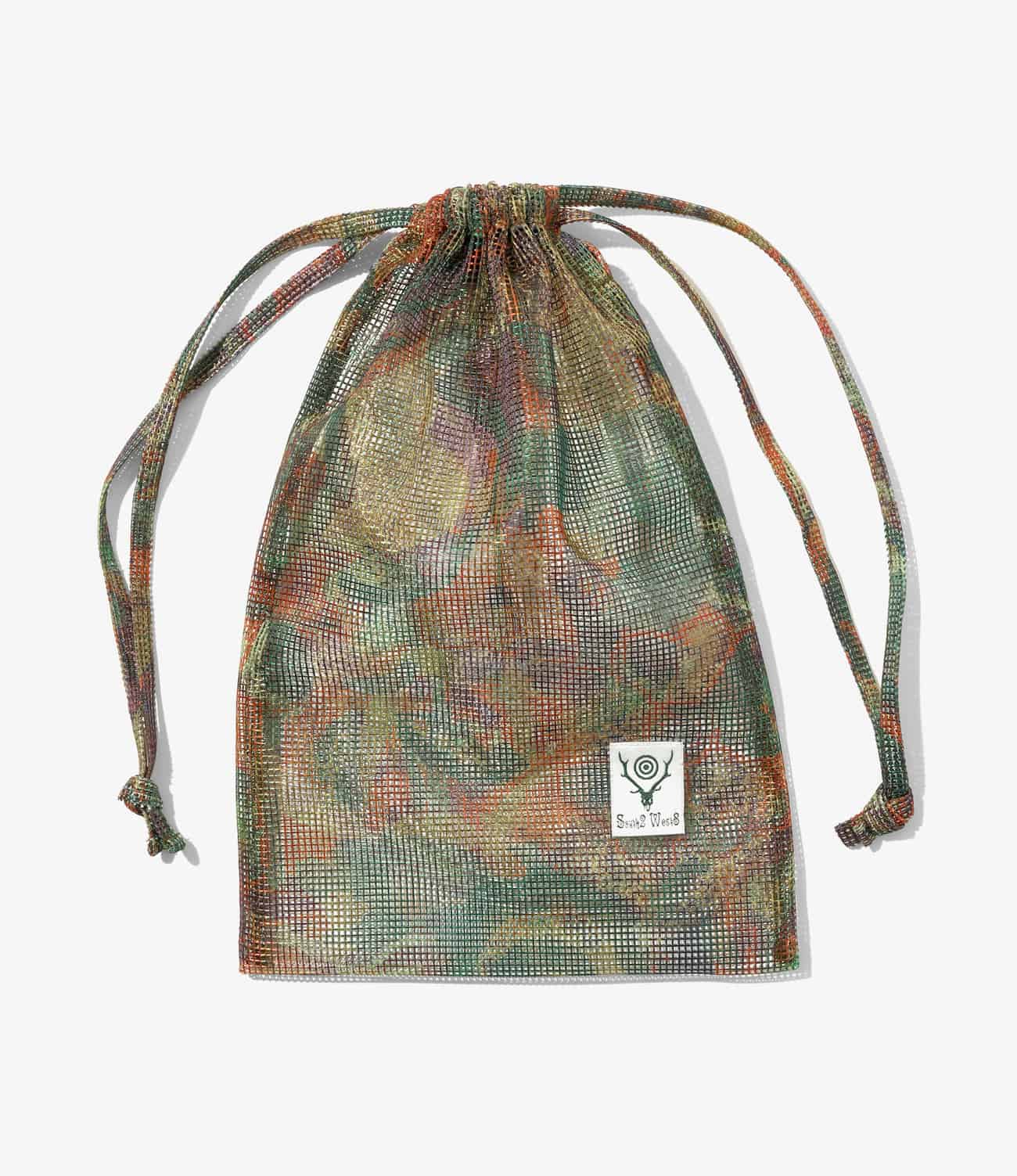 South2West8/サウスツーウエストエイト　String Bag - Heavyweight Mesh EZO Fores FREE