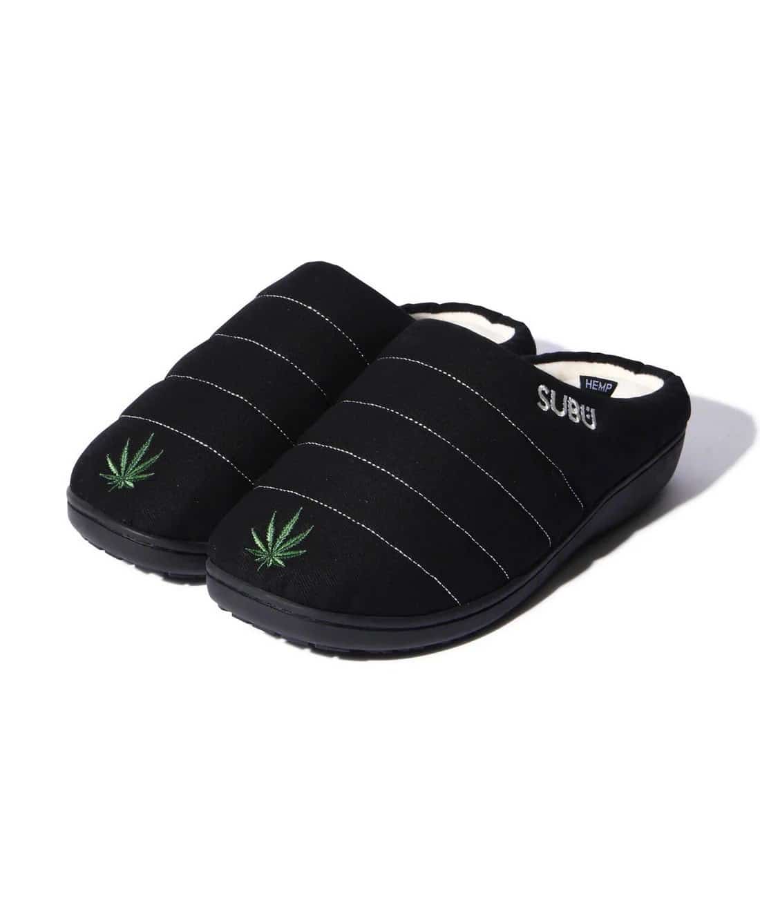 MANASTASH/マナスタッシュ/SUBU x MANASTASH HEMP EMB SANDAL BLACK 0