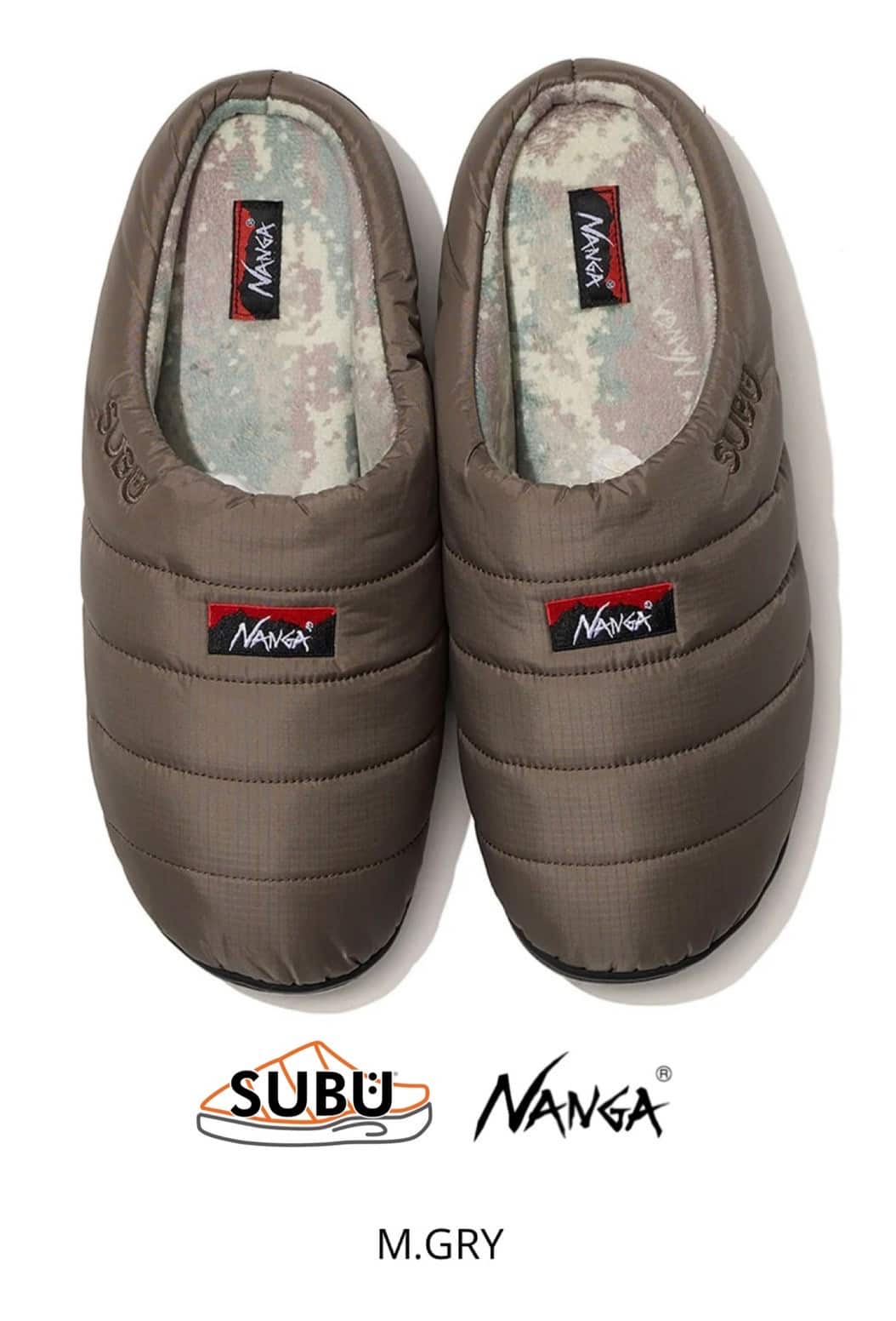 SUBU x NANGA　AURORA TEX WINTER SANDAL　ウィンターサンダル　M.GRY M.GRAY 0