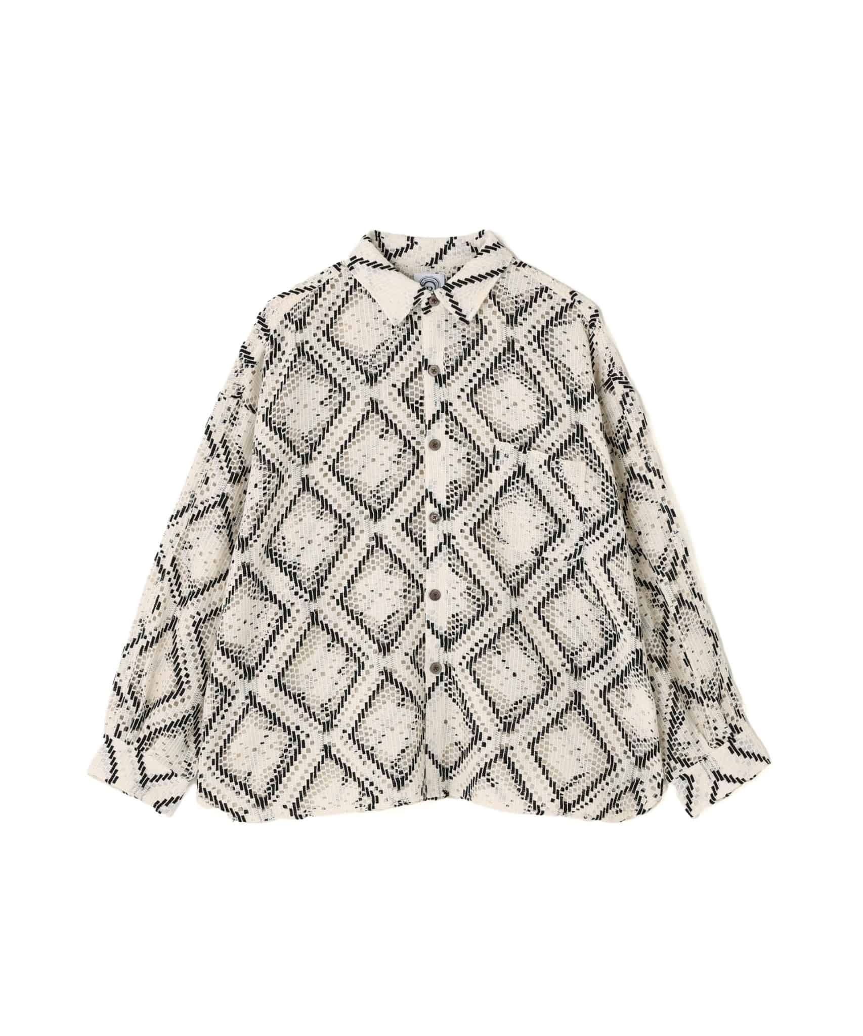 B omnivore/ビーオムニボー/RACE SHIRT レースシャツ BLACK M