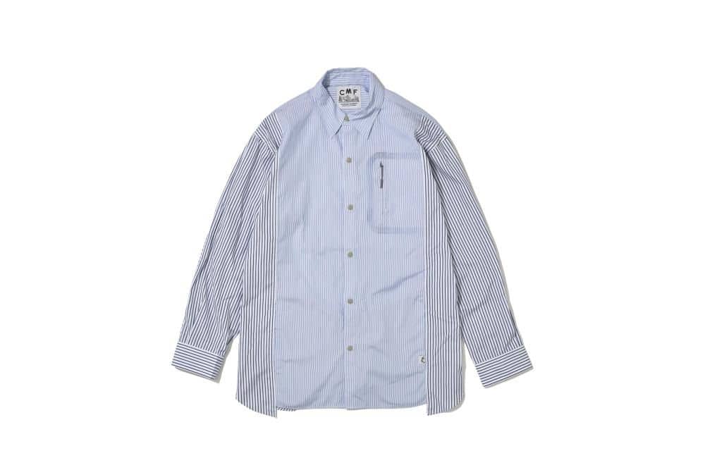 CMF OUTDOOR GARMENT/シーエムエフアウトドアガーメント    ATACHED SHIRTS BLUE M