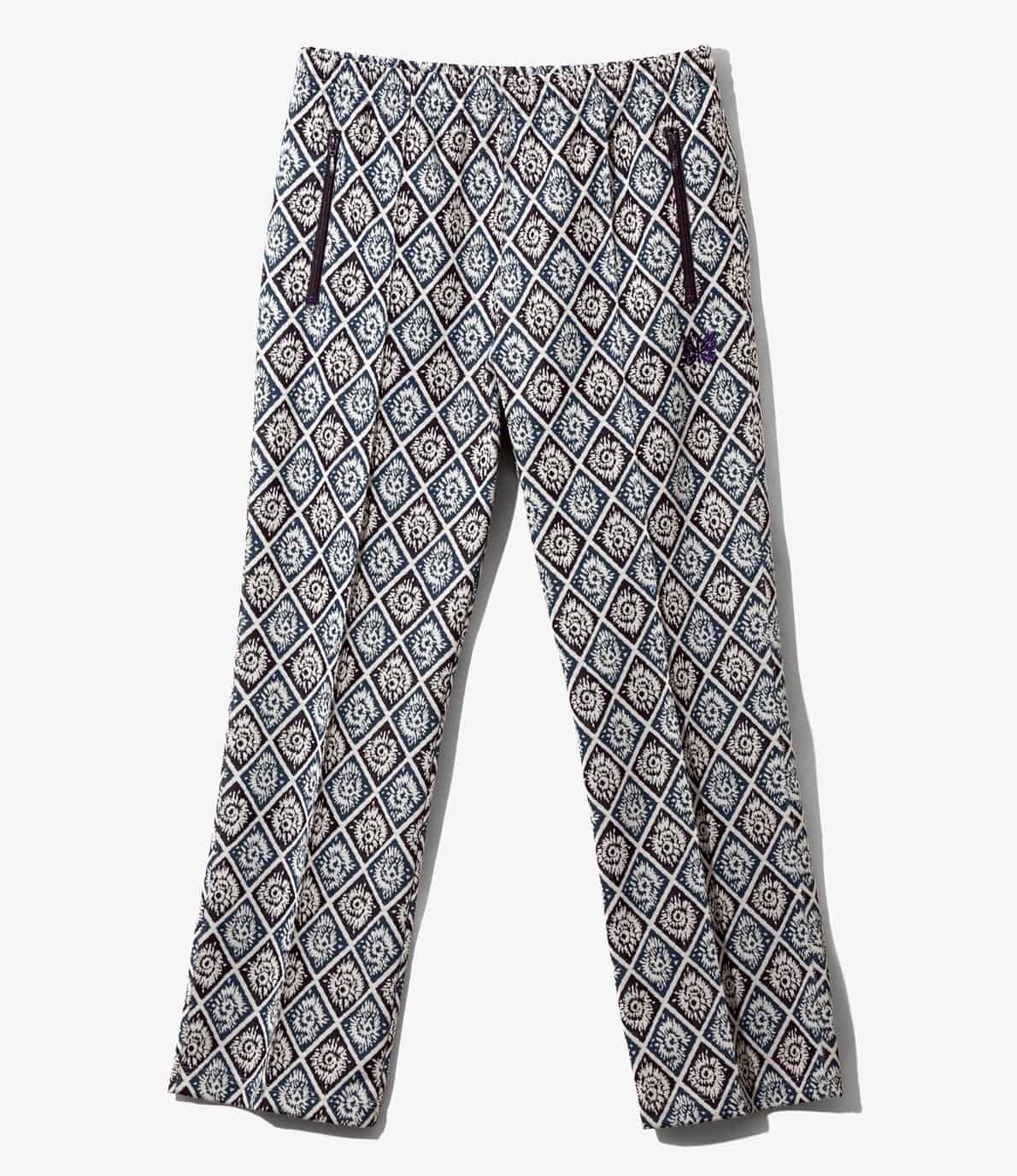  Needles/ニードルズ　Track Pant - Poly Jacquard　26ss -BLUE- BLUE XS