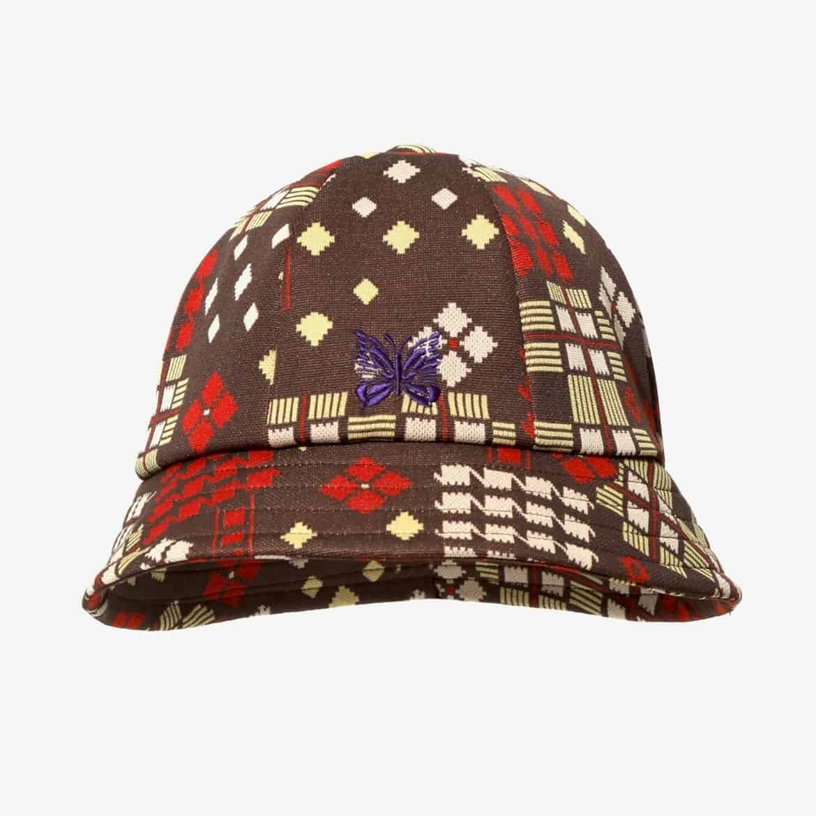Needles/ニードルズ　Bermuda Hat - Poly Jacquard　26ss  -BROWN- BROWN M