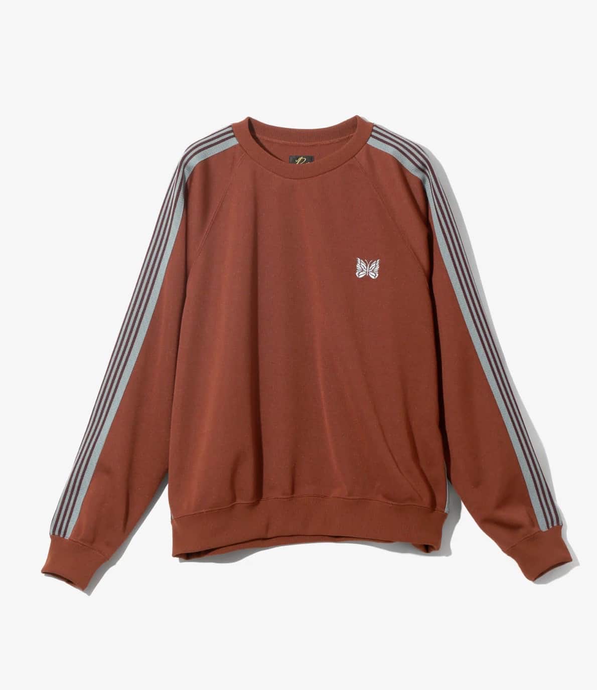 Needles/ニードルズ　Track Crew Neck Shirt - Poly Smooth　26SS　-RUST- RUST M