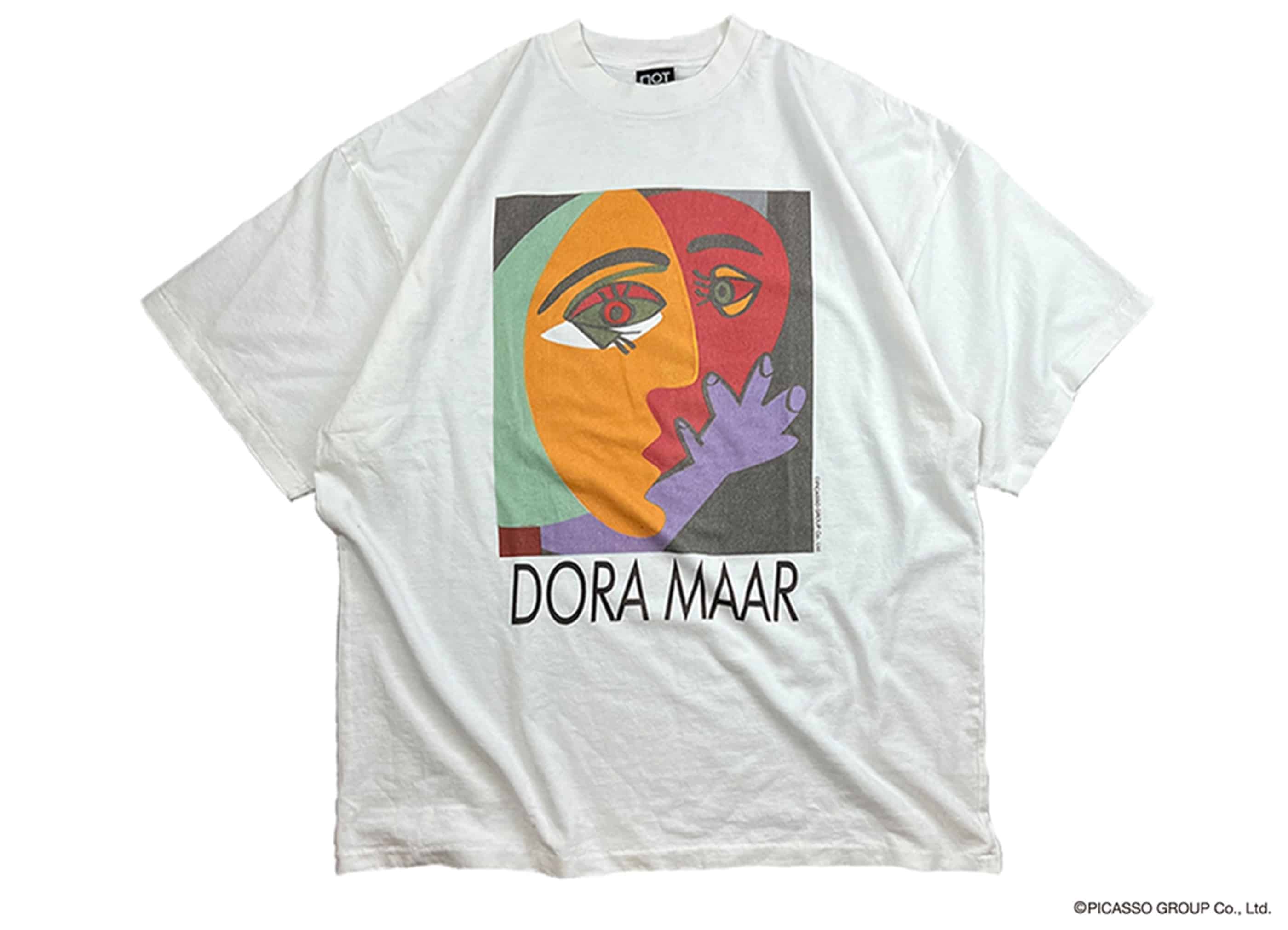 NOT OEM（ノットオーイーエム）/Dora Maar / TEE WHITE S