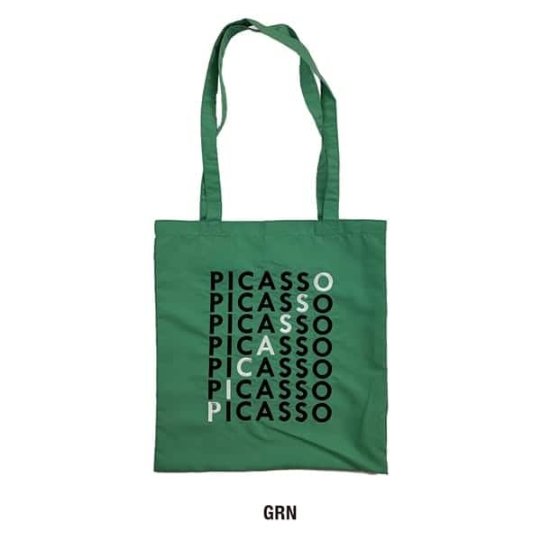 NOT OEM（ノットオーイーエム）/PICASSO LINE LOGO/TOTO BAG GREEN F