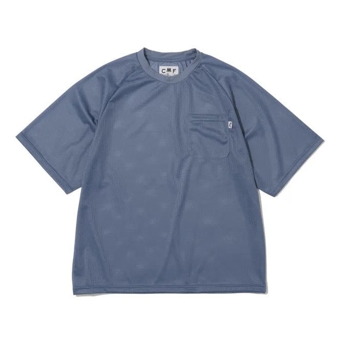 CMF OUTDOOR GARMENT/シーエムエフアウトドアガーメント QUICK DRY MESH PK TEE S/S BLUE M