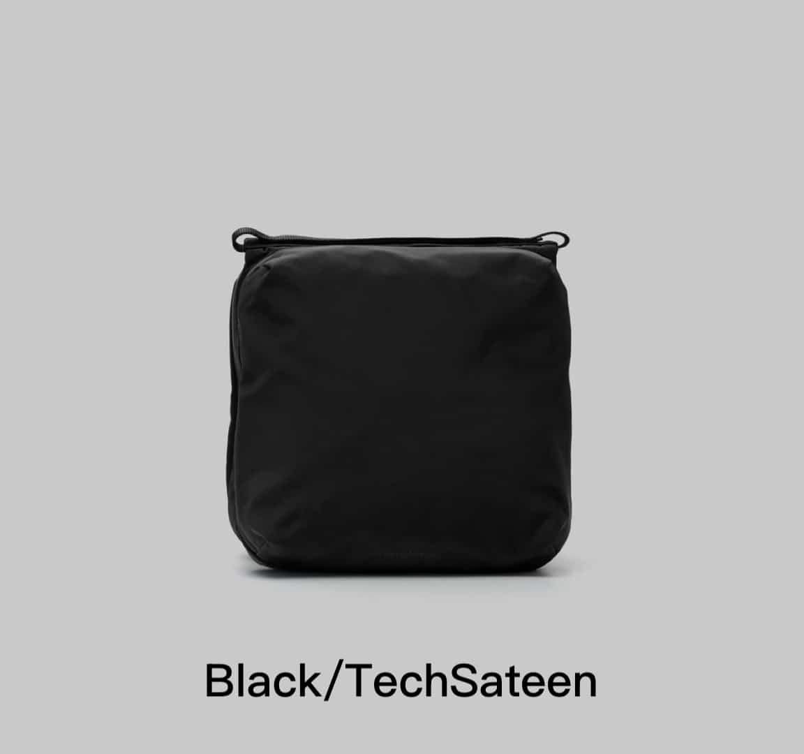 Topologie/トポロジー/Cassette Sacoche Medium -Black/TechSateen-- BLACK /Tech Sateen Medium