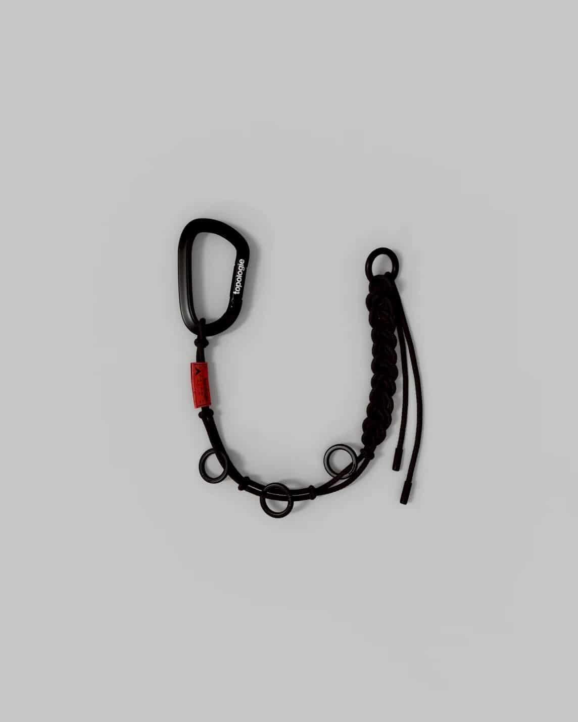 Topologie/トポロジー/Braided Key Chain -Black- BLACK