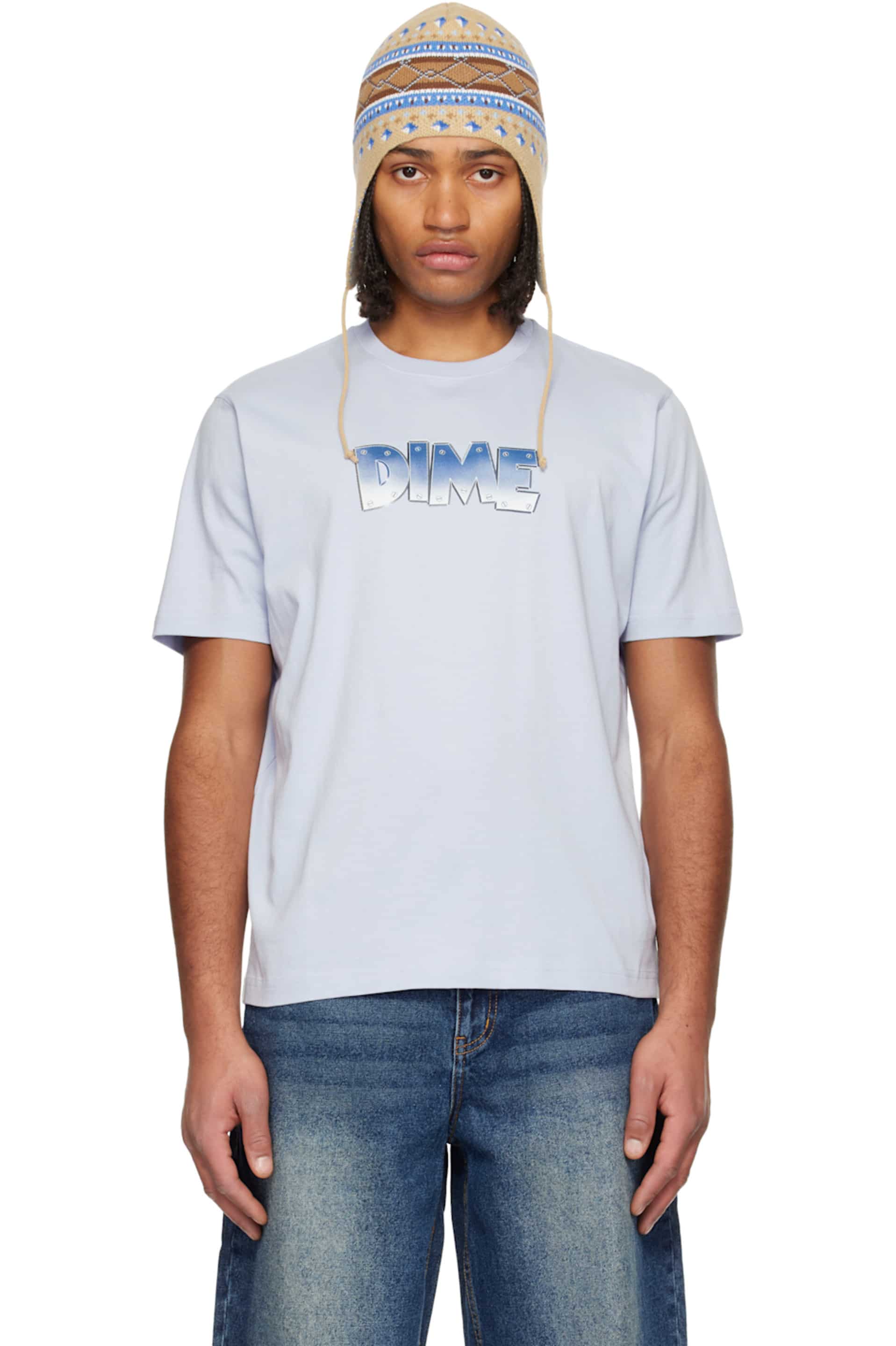 Dime/ダイム/Heavy T-Shirt GRAY Lavender S